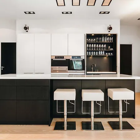 公寓 Dinbnb L Luxury Penthouse L Roof Terrace L