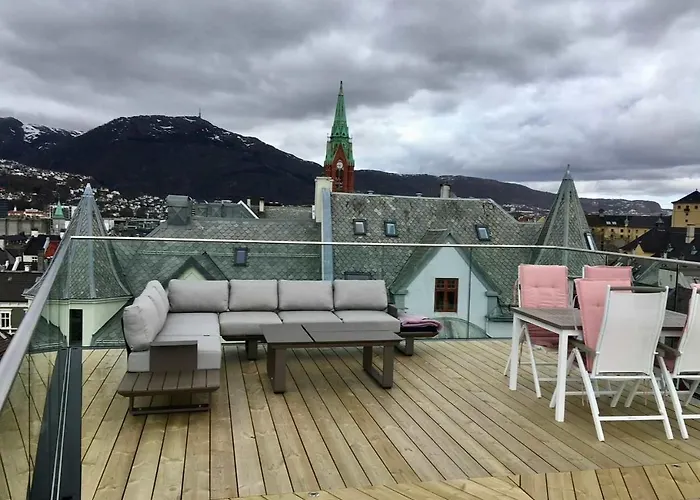 Διαμέρισμα Dinbnb L Luxury Penthouse L Roof Terrace L Μπέργκεν