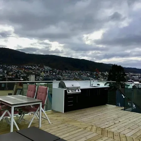 Dinbnb L Luxury Penthouse L Roof Terrace L Μπέργκεν